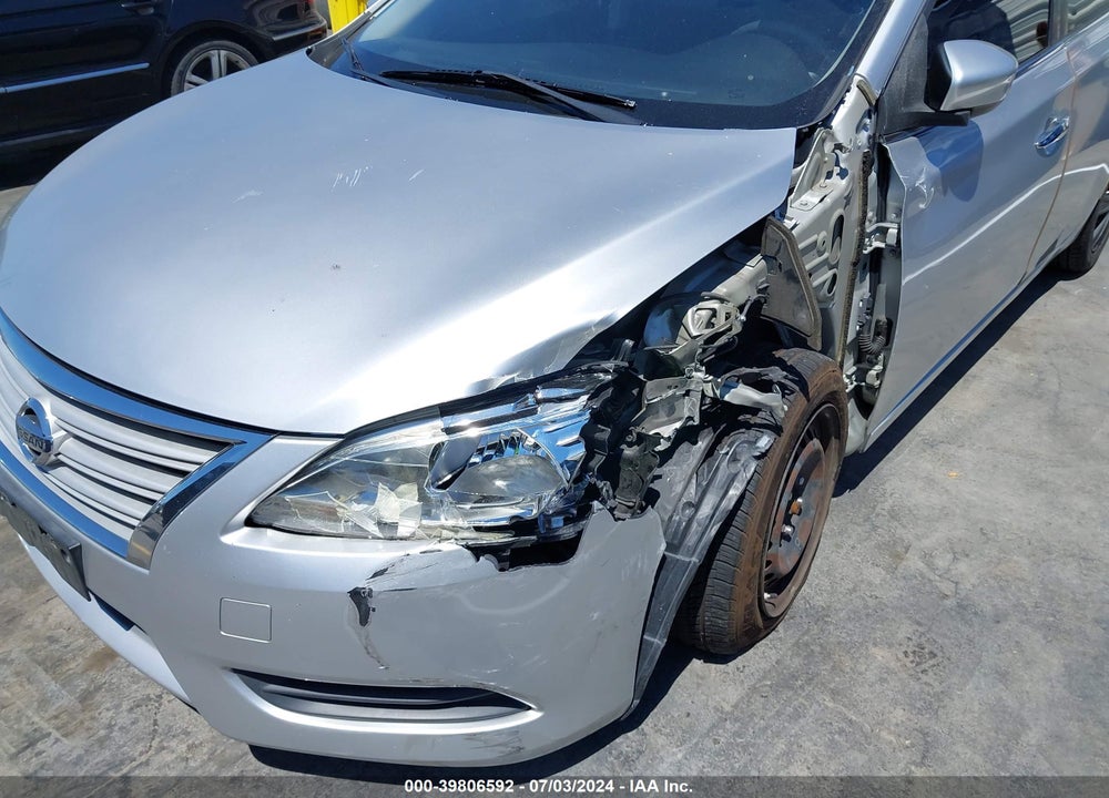 2015 NISSAN SENTRA S VIN: 3N1AB7AP7FY297210