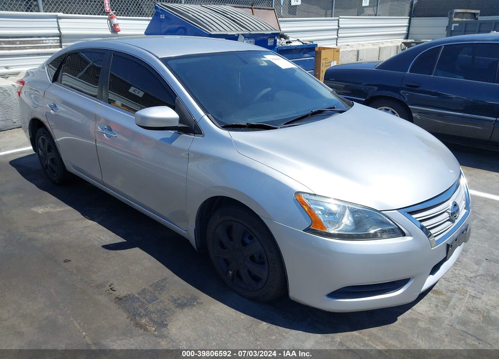 2015 NISSAN SENTRA S VIN: 3N1AB7AP7FY297210