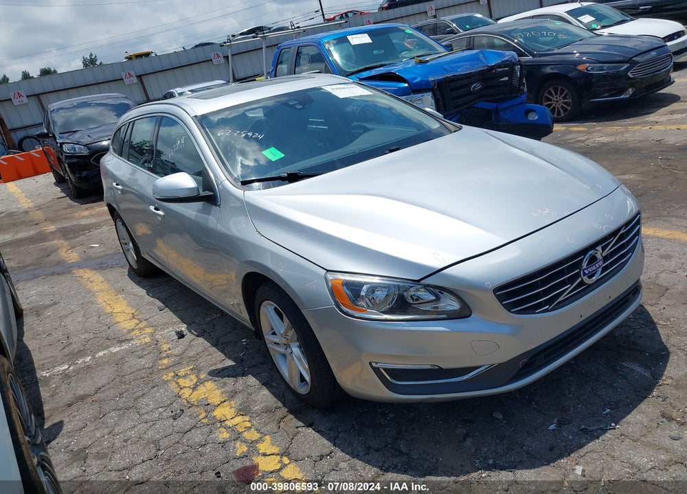 2015 VOLVO V60 T5 PREMIER VIN: YV140MEK2F1221776
