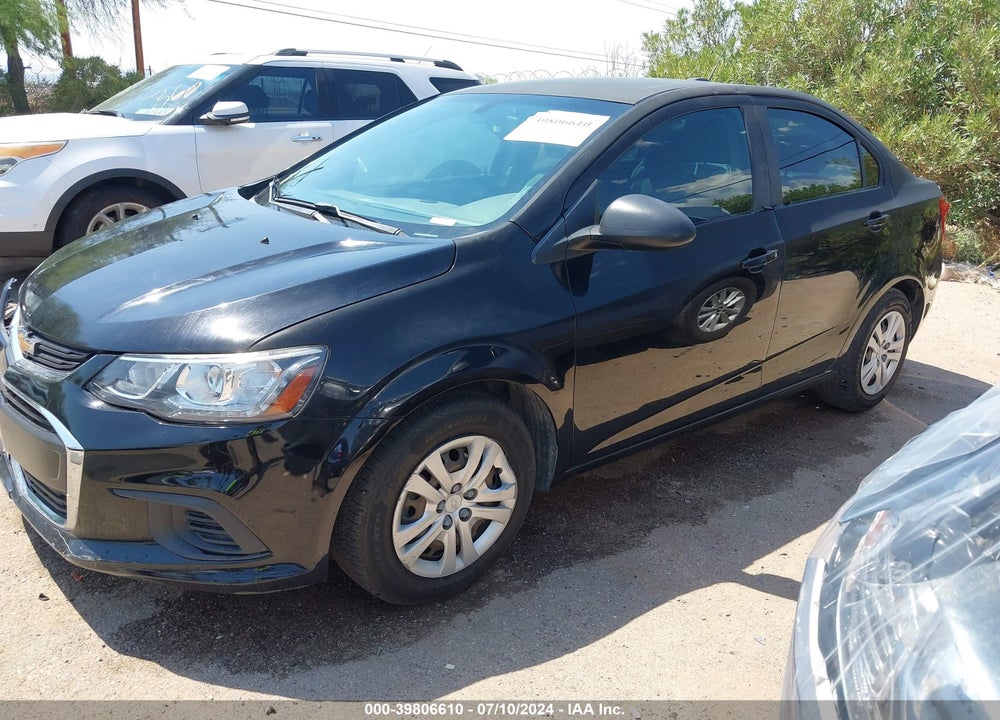 2017 CHEVROLET SONIC LS AUTO VIN: 1G1JB5SH6H4159102
