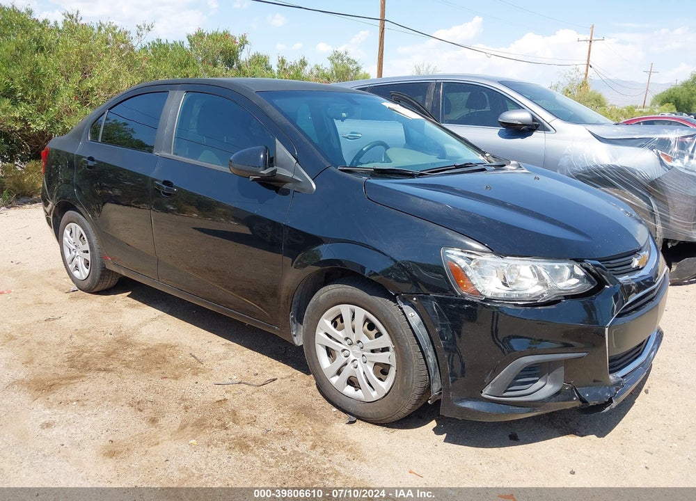 2017 CHEVROLET SONIC LS AUTO VIN: 1G1JB5SH6H4159102