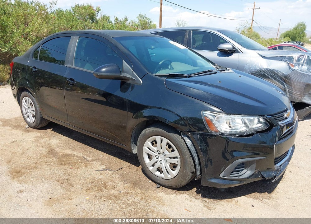 2017 CHEVROLET SONIC LS AUTO VIN: 1G1JB5SH6H4159102