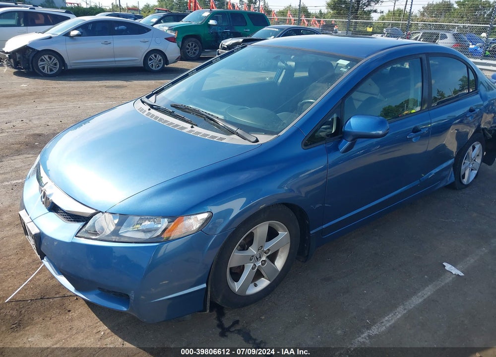 2009 HONDA CIVIC LX-S VIN: 2HGFA16689H346008