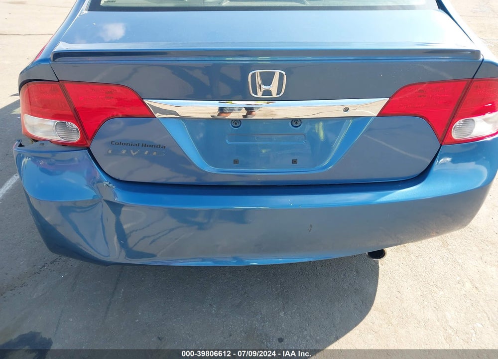 2009 HONDA CIVIC LX-S VIN: 2HGFA16689H346008