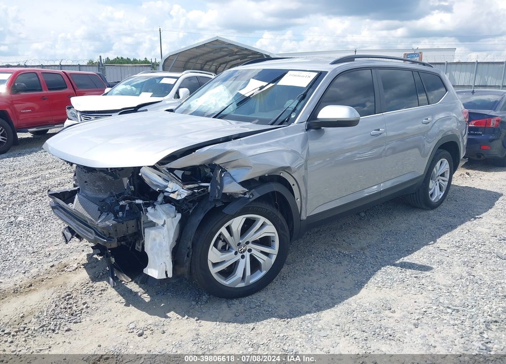 2021 VOLKSWAGEN ATLAS 3.6L V6 SE W/TECHNOLOGY VIN: 1V2WR2CA9MC557900