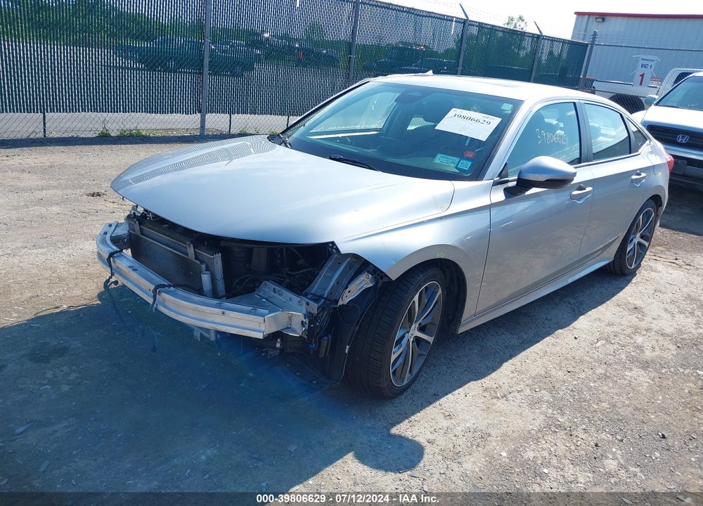 2022 HONDA CIVIC TOURING VIN: 2HGFE1F97NH307810
