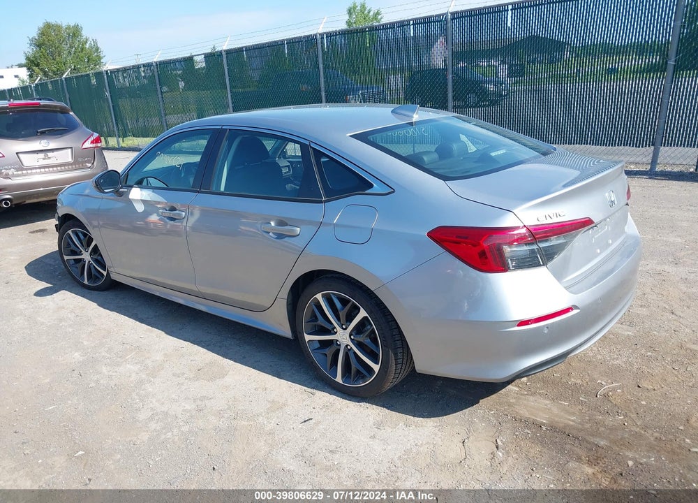 2022 HONDA CIVIC TOURING VIN: 2HGFE1F97NH307810
