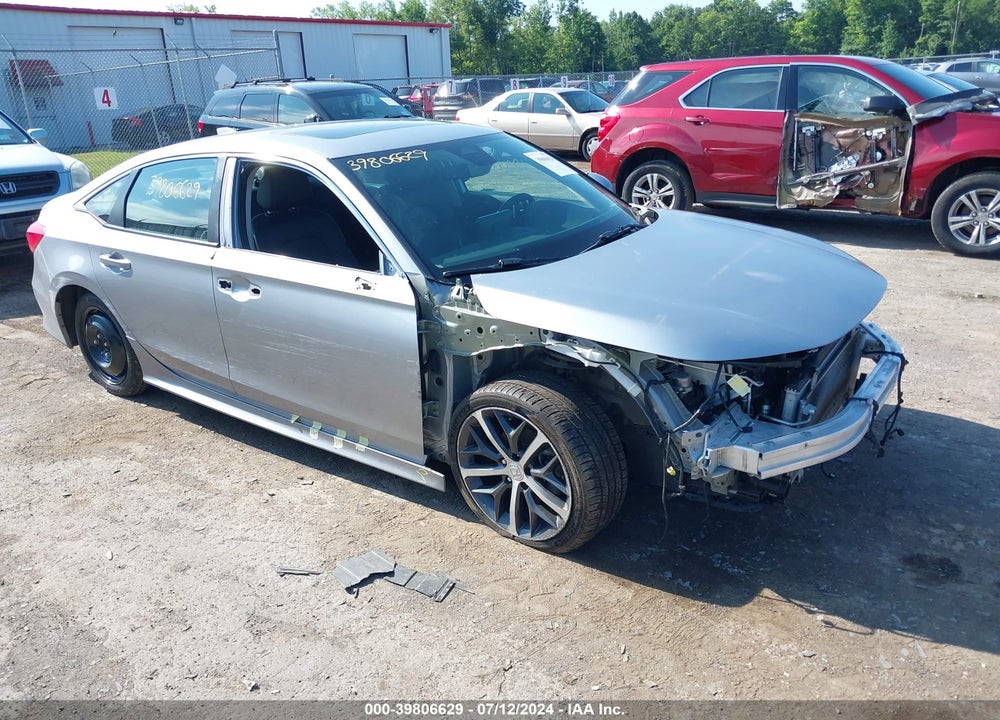 2022 HONDA CIVIC TOURING VIN: 2HGFE1F97NH307810
