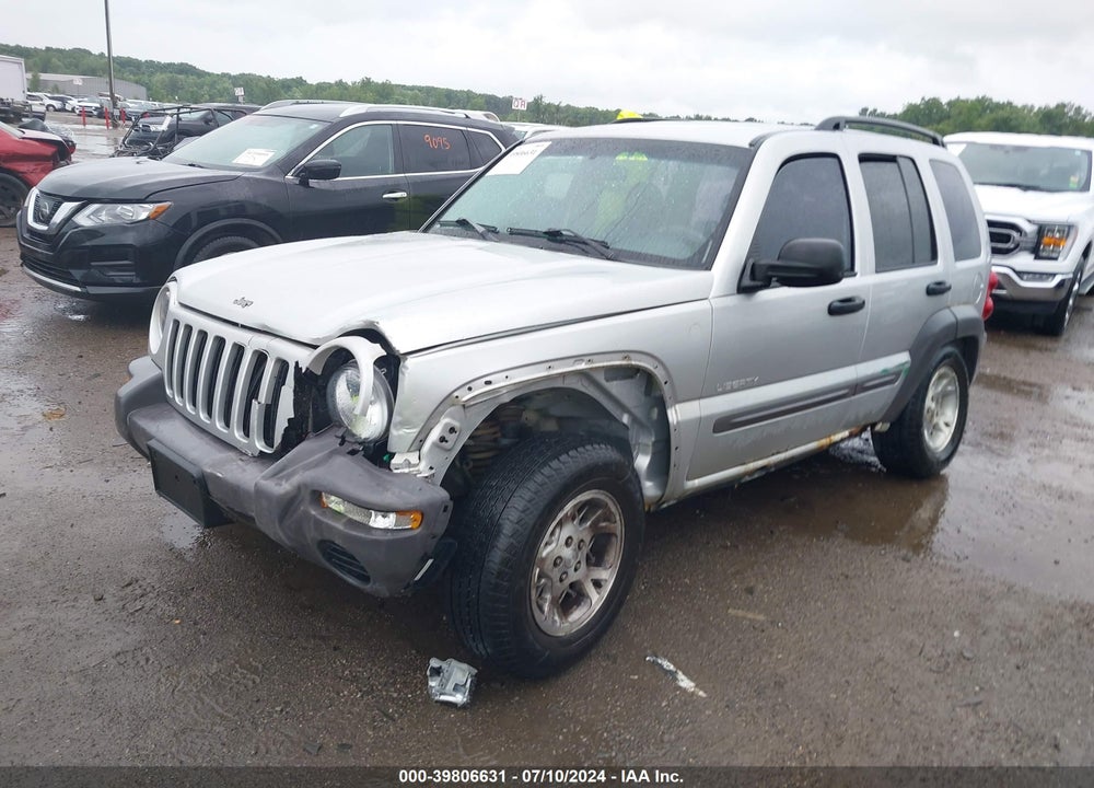 2004 JEEP LIBERTY SPORT VIN: 1J4GL48K24W184003