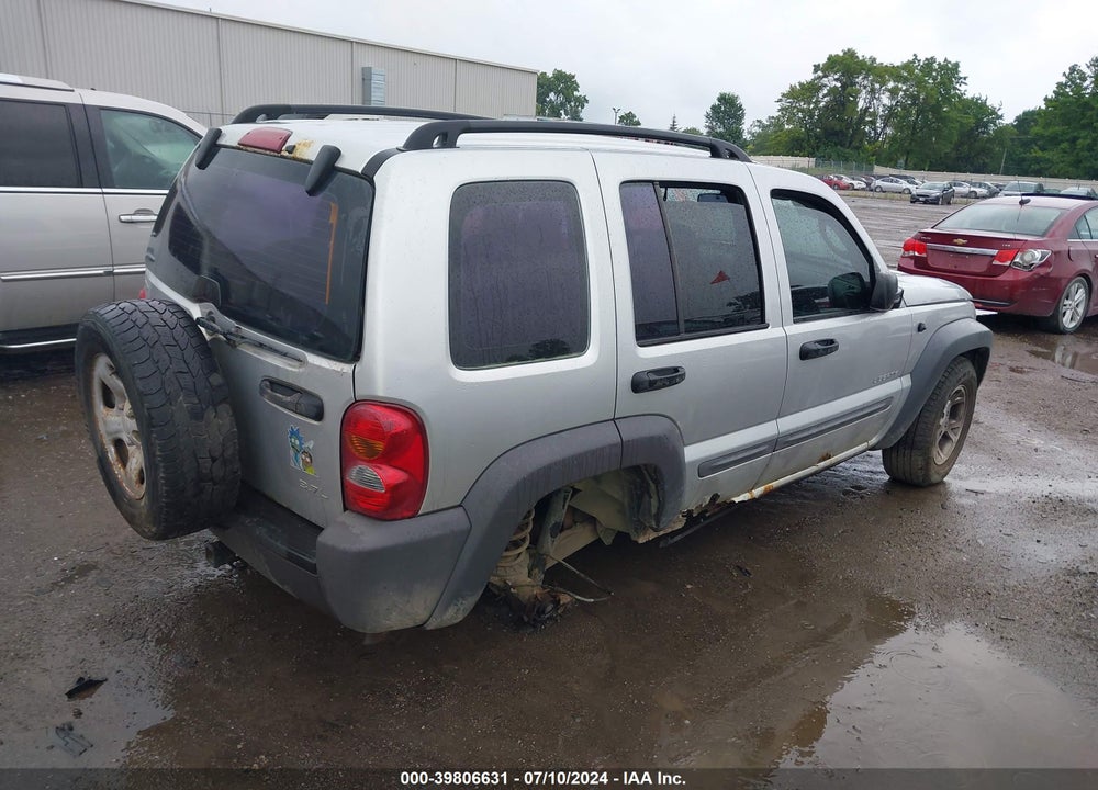 2004 JEEP LIBERTY SPORT VIN: 1J4GL48K24W184003