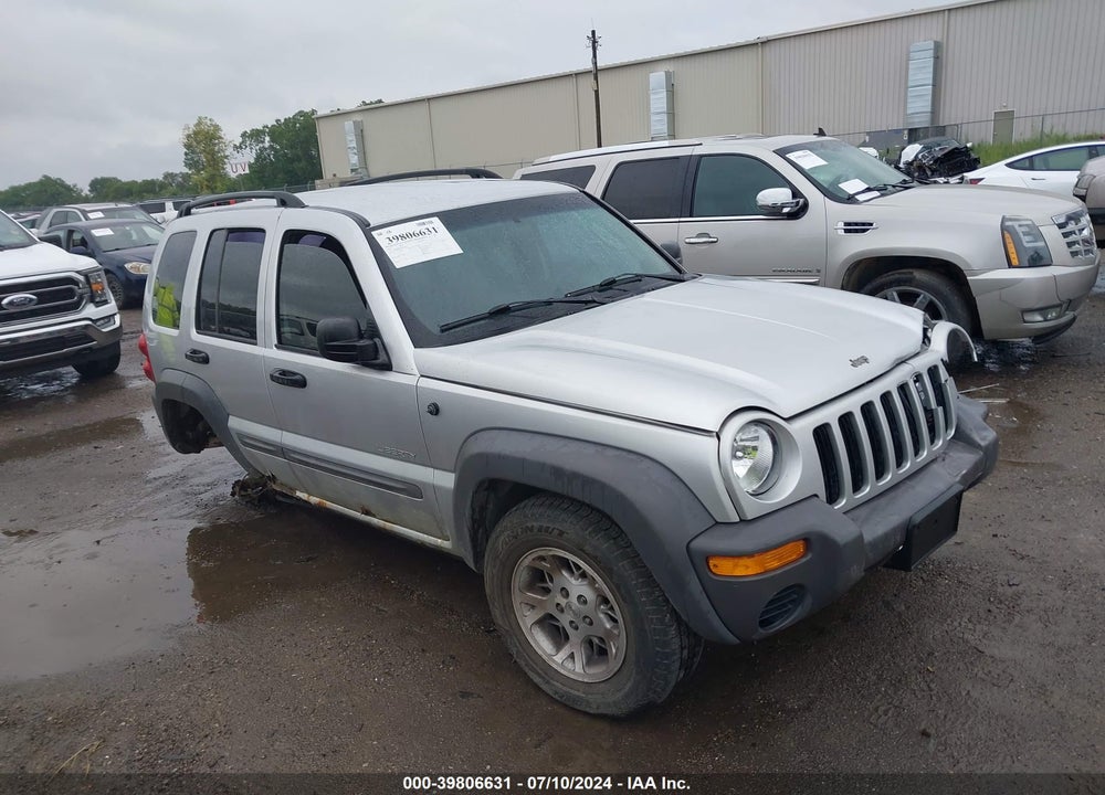 2004 JEEP LIBERTY SPORT VIN: 1J4GL48K24W184003