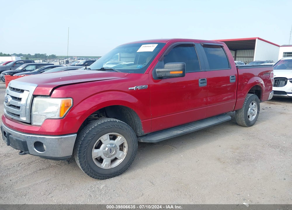 2011 FORD F-150 XLT VIN: 1FTFW1EF5BKD06243