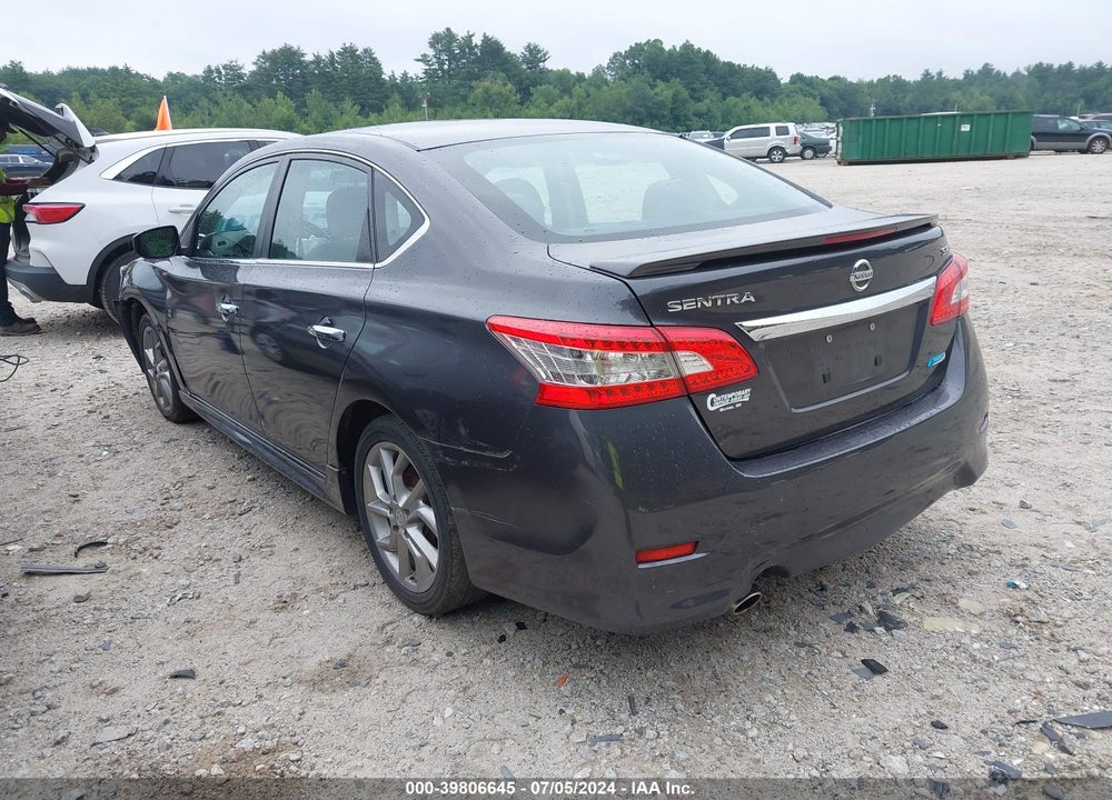2013 NISSAN SENTRA SR VIN: 3N1AB7AP4DL689202
