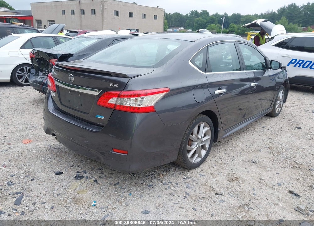2013 NISSAN SENTRA SR VIN: 3N1AB7AP4DL689202