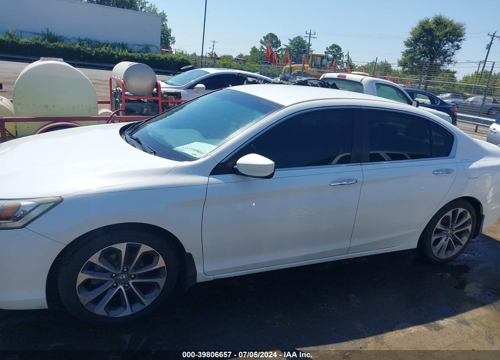 2013 HONDA ACCORD SPORT VIN: 1HGCR2F5XDA277046
