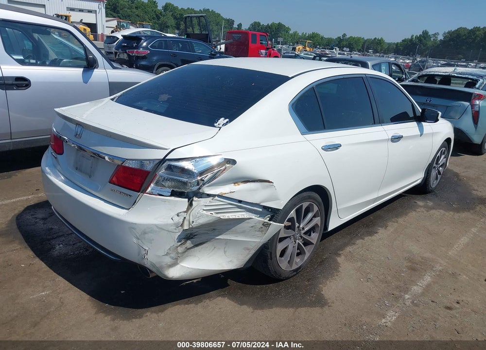 2013 HONDA ACCORD SPORT VIN: 1HGCR2F5XDA277046