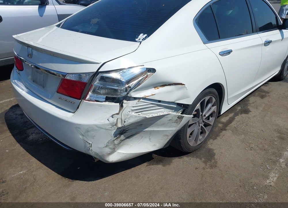 2013 HONDA ACCORD SPORT VIN: 1HGCR2F5XDA277046