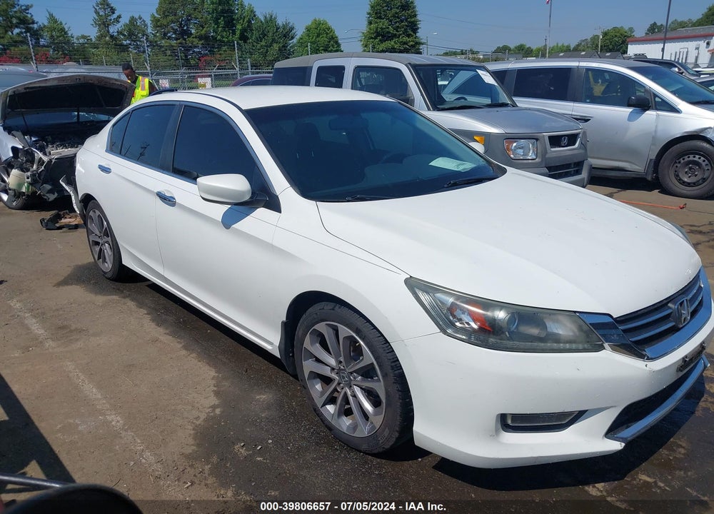 2013 HONDA ACCORD SPORT VIN: 1HGCR2F5XDA277046
