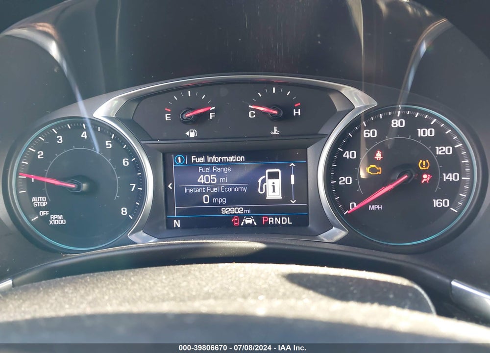 2020 CHEVROLET EQUINOX AWD LT 1.5L TURBO VIN: 2GNAXUEVXL6211155