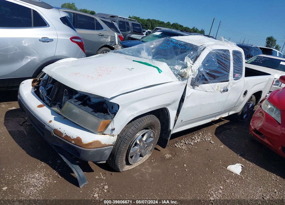 2009 CHEVROLET COLORADO LT VIN: 1GCCS19E898161352