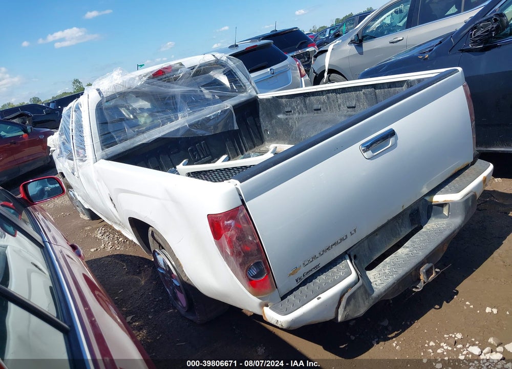 2009 CHEVROLET COLORADO LT VIN: 1GCCS19E898161352