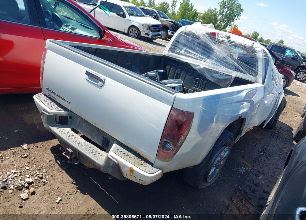2009 CHEVROLET COLORADO LT VIN: 1GCCS19E898161352