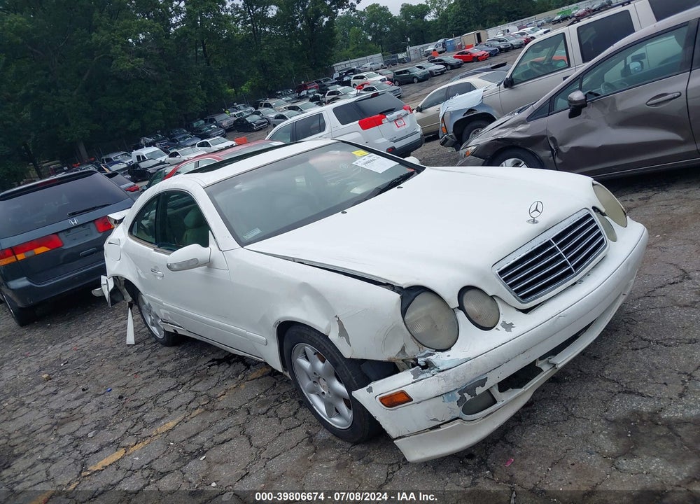 2002 MERCEDES-BENZ CLK 320 VIN: WDBLJ65GX2T120231