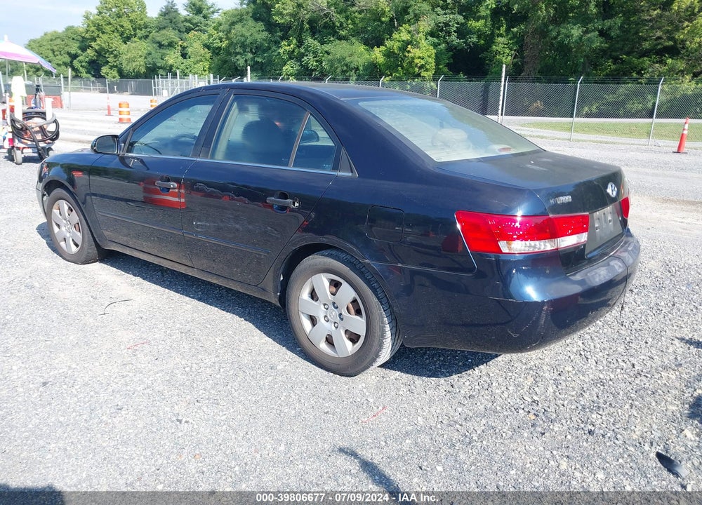 2007 HYUNDAI SONATA GLS VIN: 5NPET46C37H209090