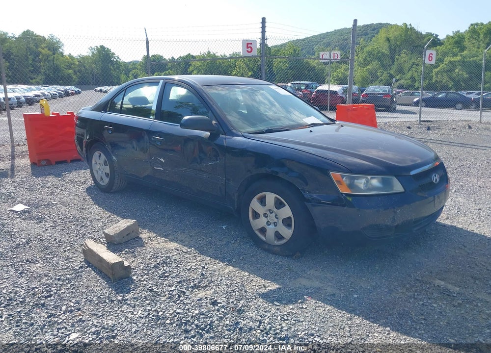 2007 HYUNDAI SONATA GLS VIN: 5NPET46C37H209090