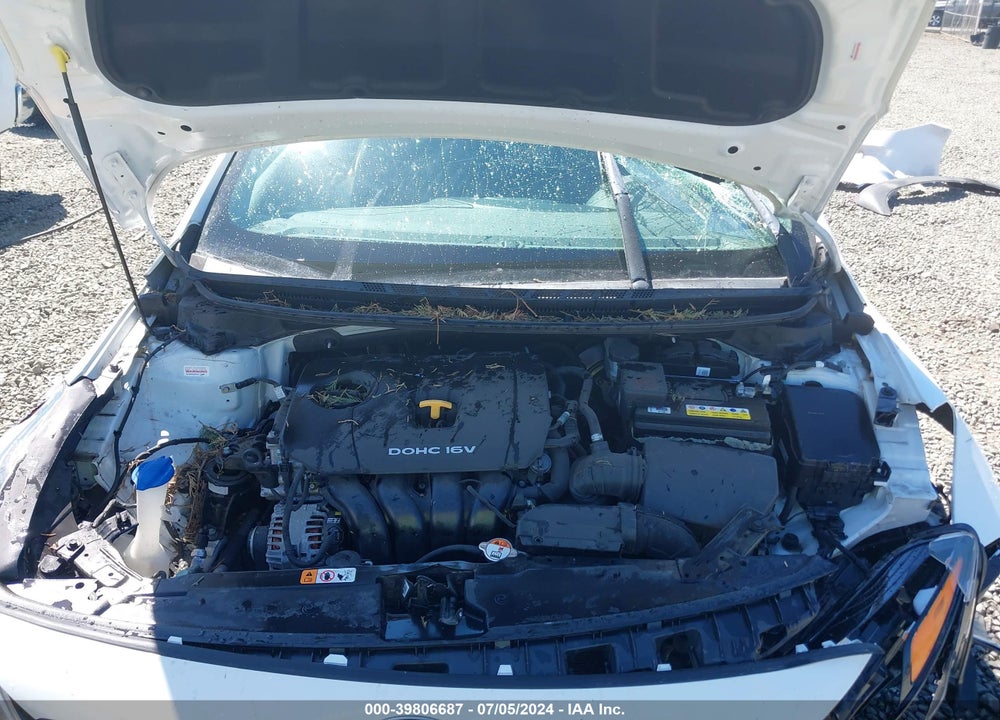 2017 KIA FORTE LX VIN: 3KPFK4A76HE085274