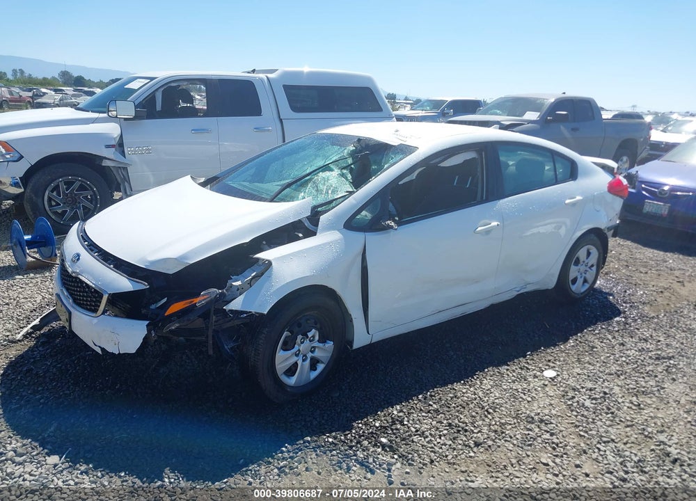 2017 KIA FORTE LX VIN: 3KPFK4A76HE085274