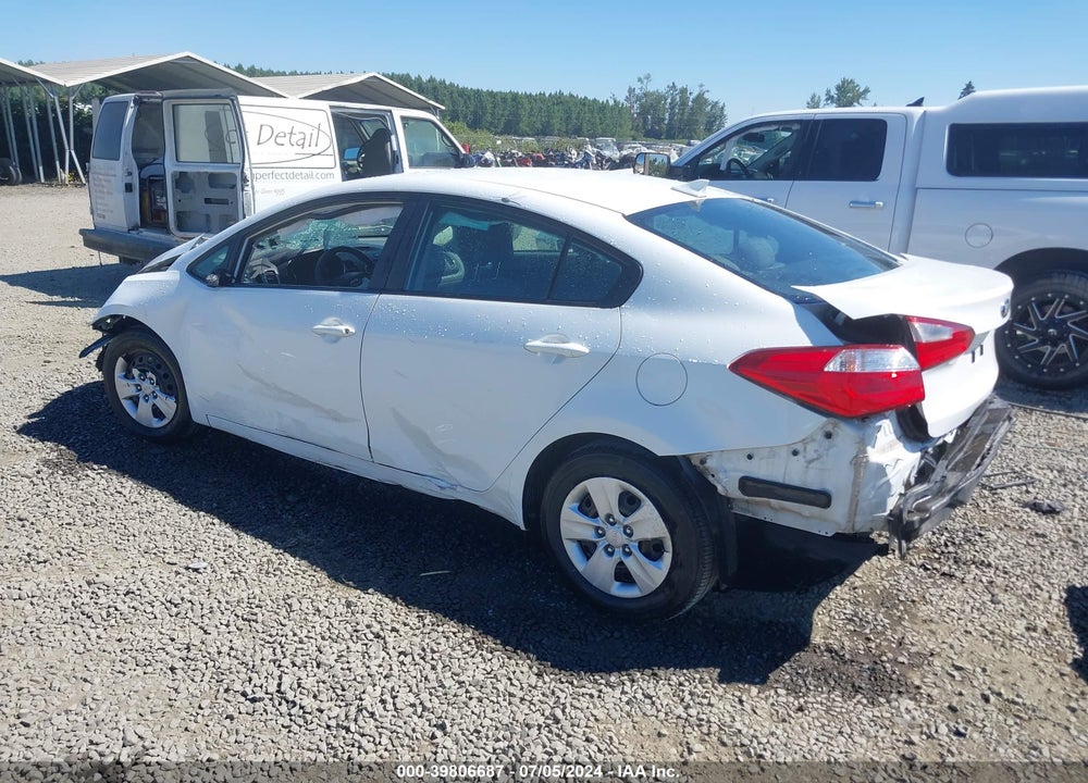 2017 KIA FORTE LX VIN: 3KPFK4A76HE085274