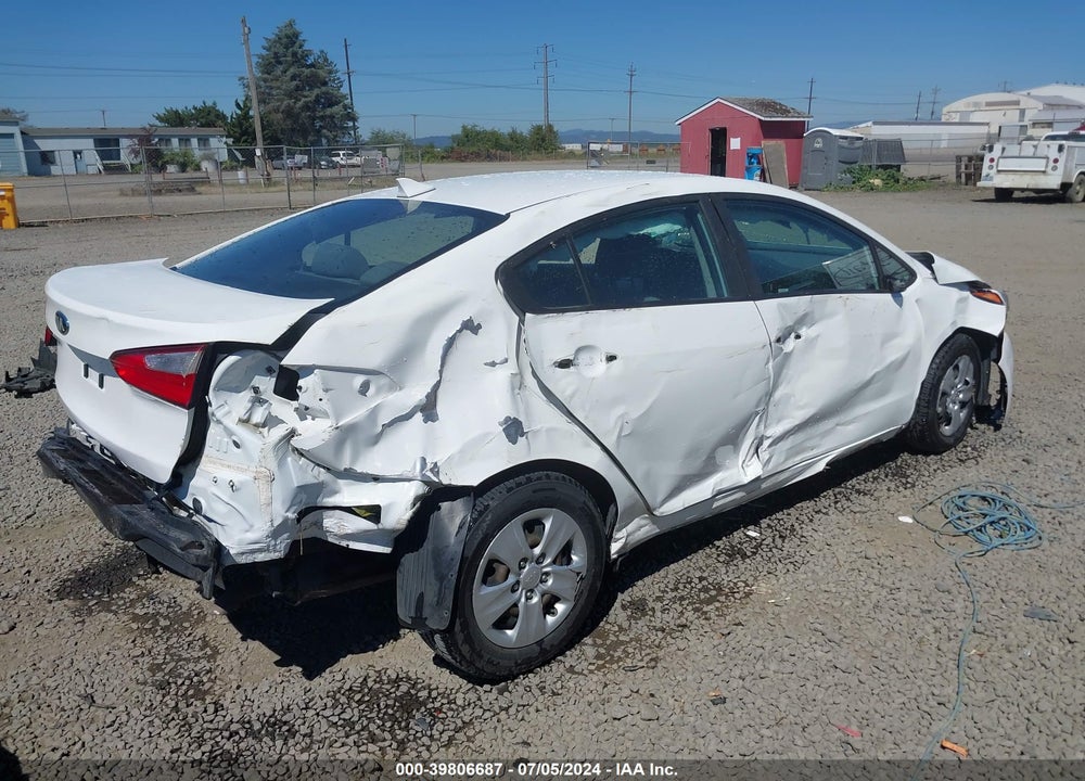 2017 KIA FORTE LX VIN: 3KPFK4A76HE085274