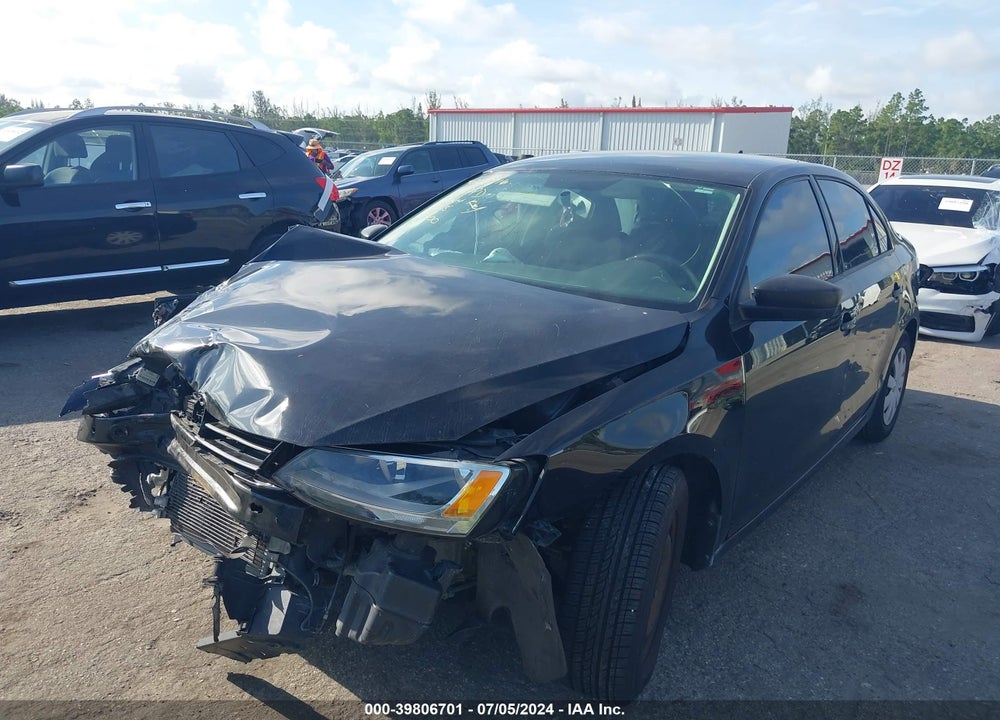 2015 VOLKSWAGEN JETTA 2.0L S VIN: 3VW2K7AJ8FM261043
