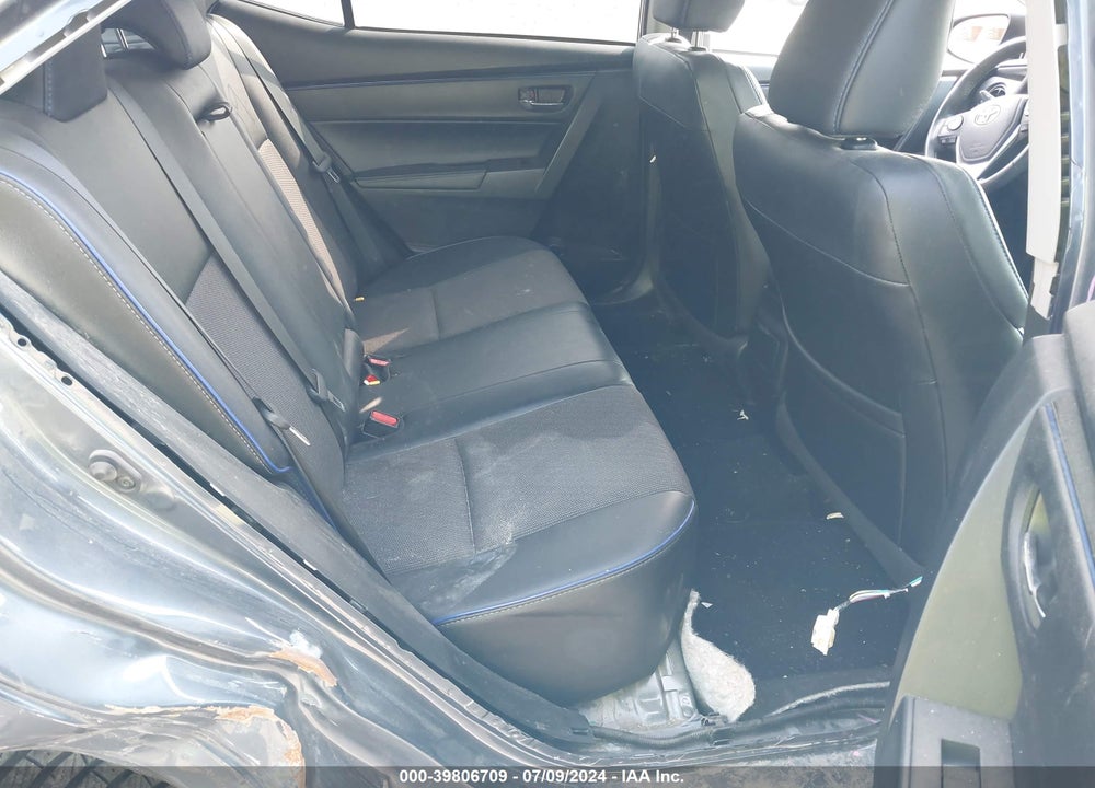 2017 TOYOTA COROLLA SE VIN: 2T1BURHE2HC838940