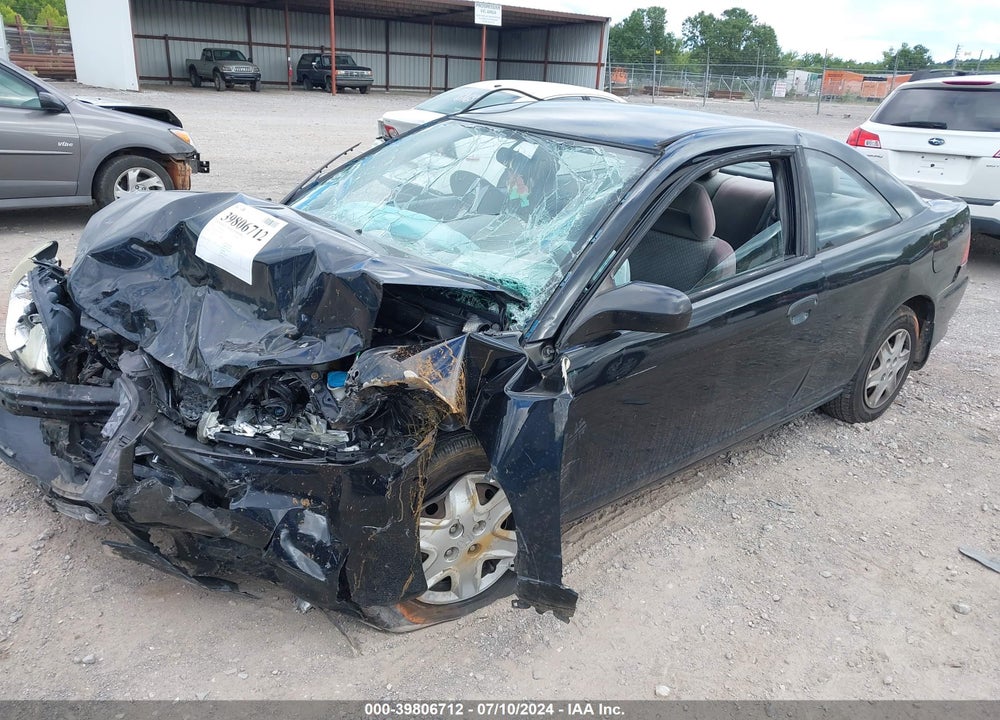 2004 HONDA CIVIC VP VIN: 1HGEM22134L007266