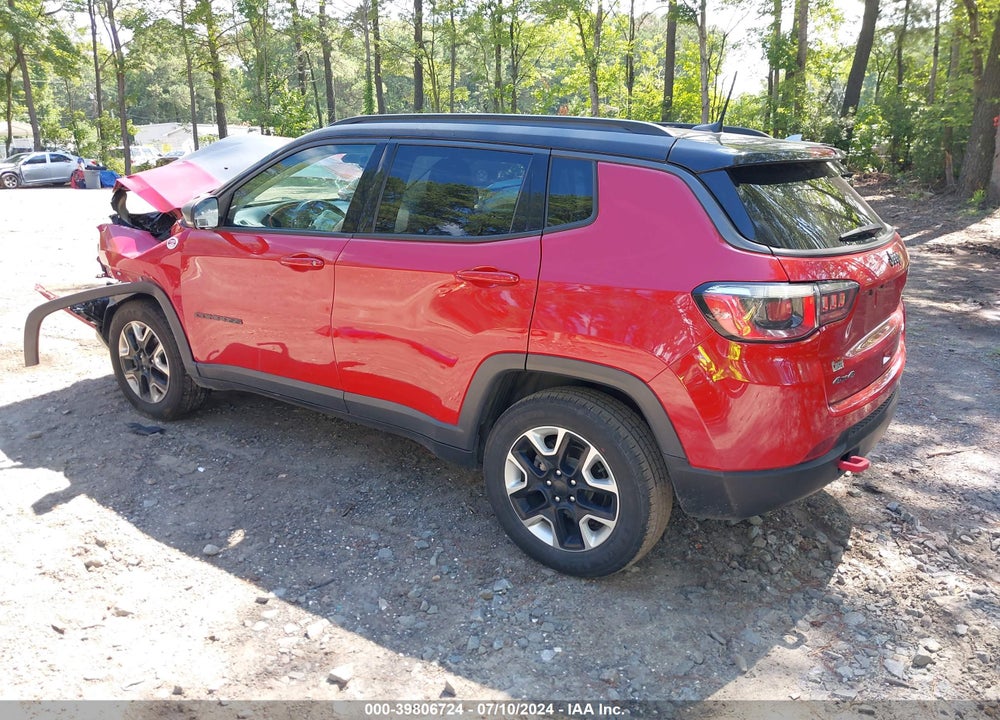 2018 JEEP COMPASS TRAILHAWK 4X4 VIN: 3C4NJDDBXJT441953