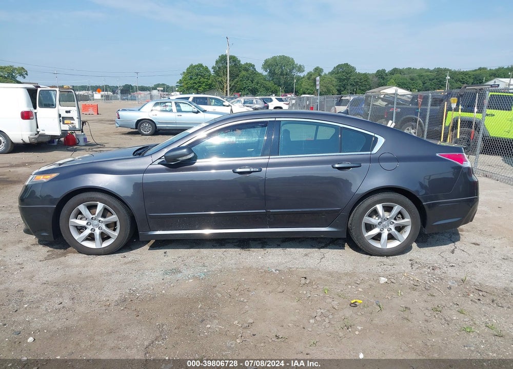 2012 ACURA TL 3.5 VIN: 19UUA8F5XCA004864