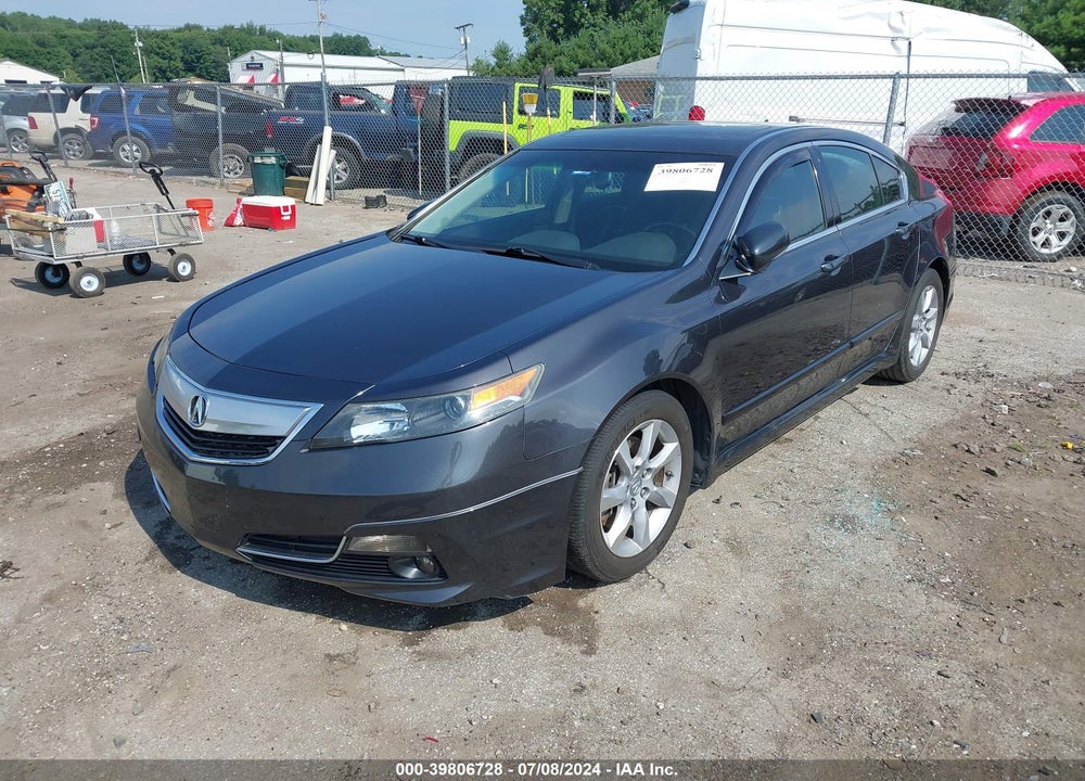 2012 ACURA TL 3.5 VIN: 19UUA8F5XCA004864