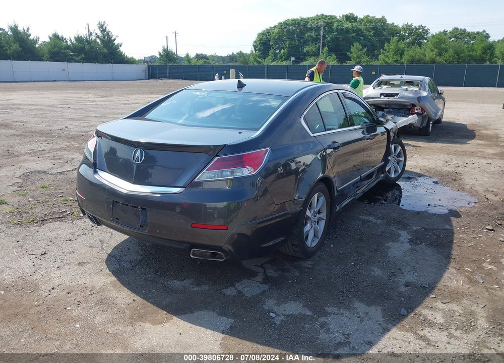 2012 ACURA TL 3.5 VIN: 19UUA8F5XCA004864
