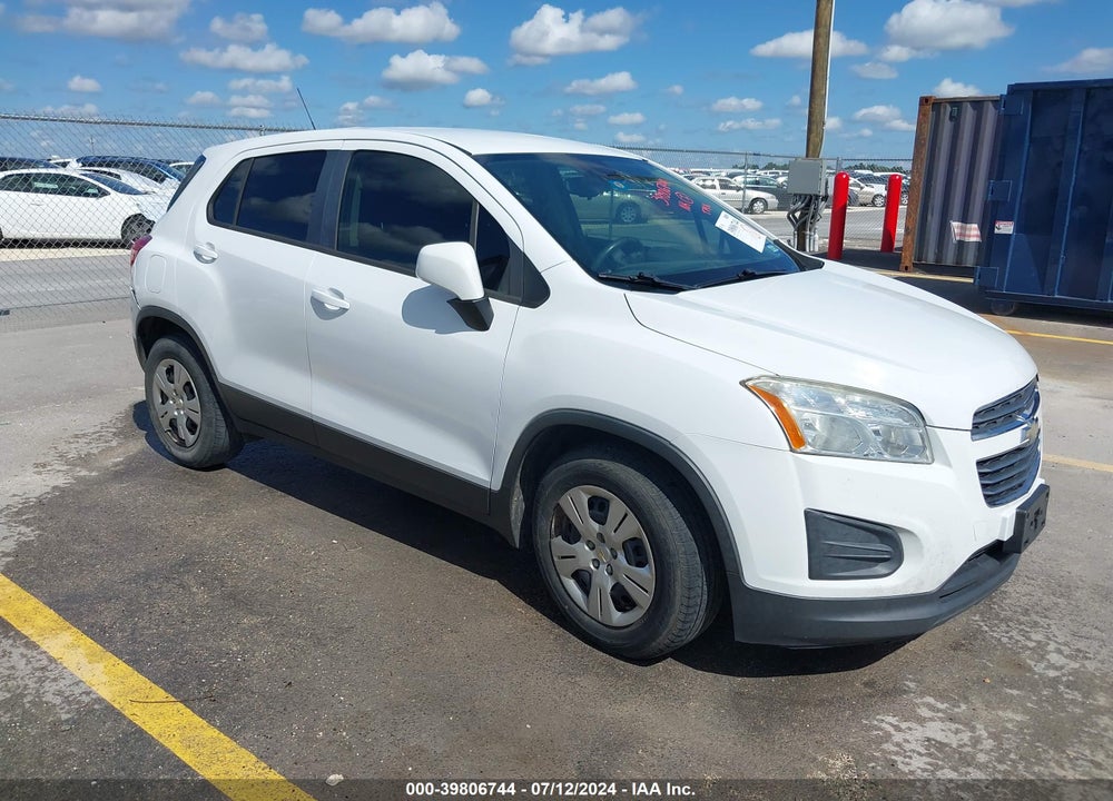 2016 CHEVROLET TRAX 1LS VIN: 3GNCJKSB7GL262994