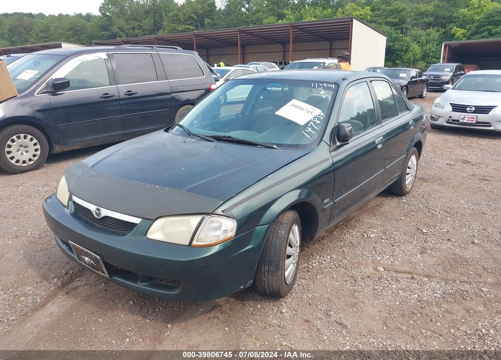 1999 MAZDA PROTEGE DX/LX VIN: JM1BJ2226X0147854