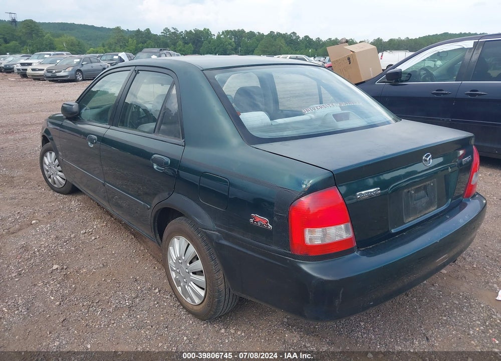 1999 MAZDA PROTEGE DX/LX VIN: JM1BJ2226X0147854
