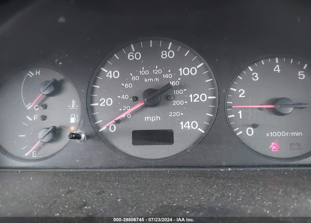 1999 MAZDA PROTEGE DX/LX VIN: JM1BJ2226X0147854