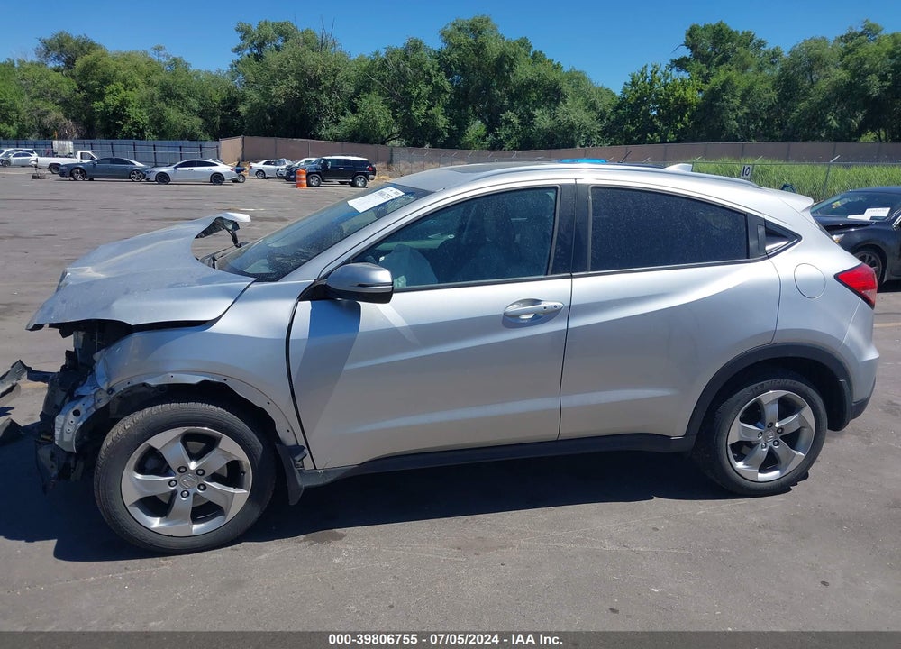 2016 HONDA HR-V EX-L VIN: 3CZRU6H74GM766461