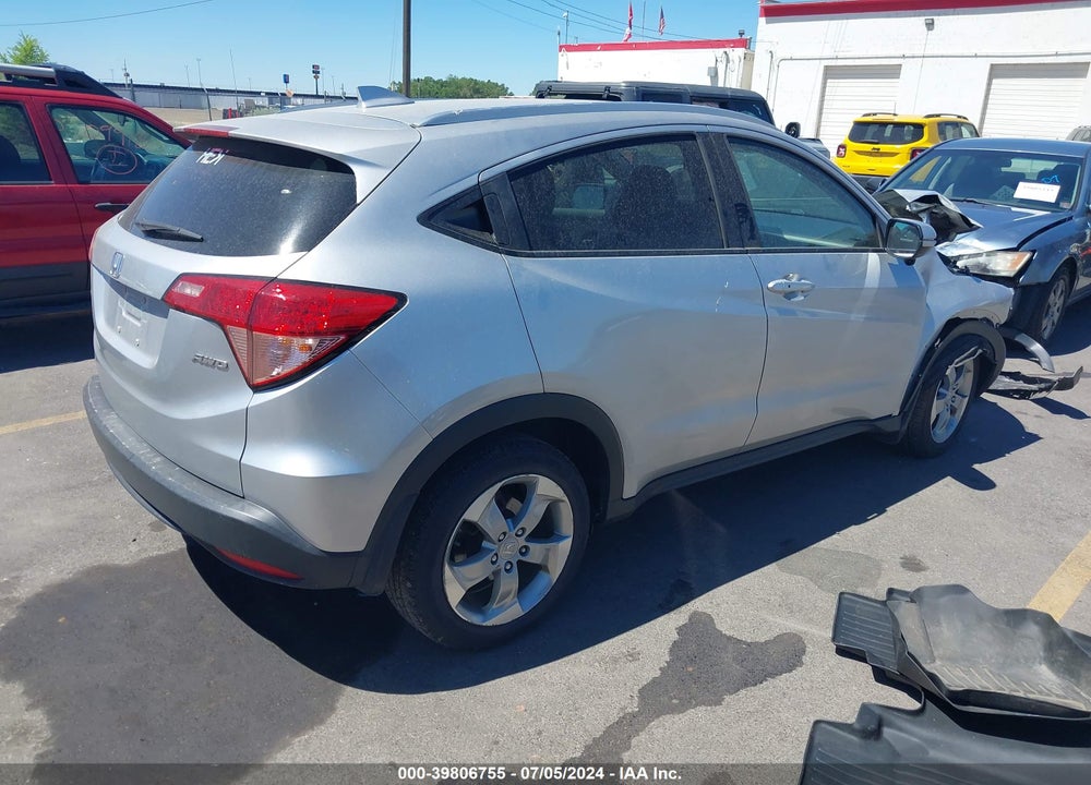 2016 HONDA HR-V EX-L VIN: 3CZRU6H74GM766461