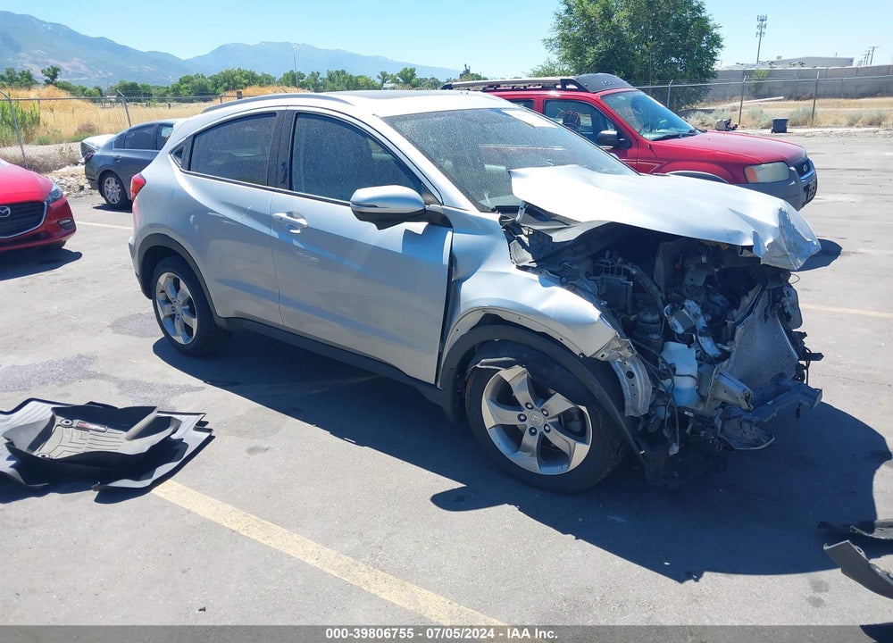 2016 HONDA HR-V EX-L VIN: 3CZRU6H74GM766461