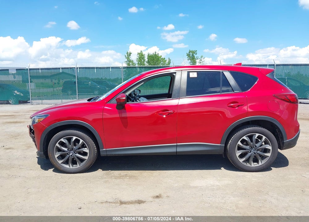 2016 MAZDA CX-5 GRAND TOURING VIN: JM3KE4DY5G0789278