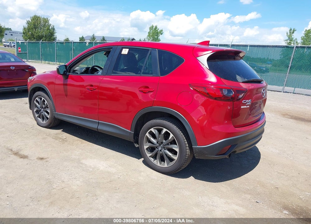 2016 MAZDA CX-5 GRAND TOURING VIN: JM3KE4DY5G0789278