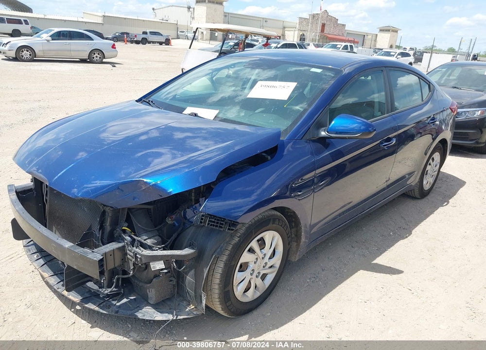 2019 HYUNDAI ELANTRA SE VIN: 5NPD74LF6KH491538